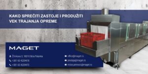 Održavanje industrijskih mašina za pranje